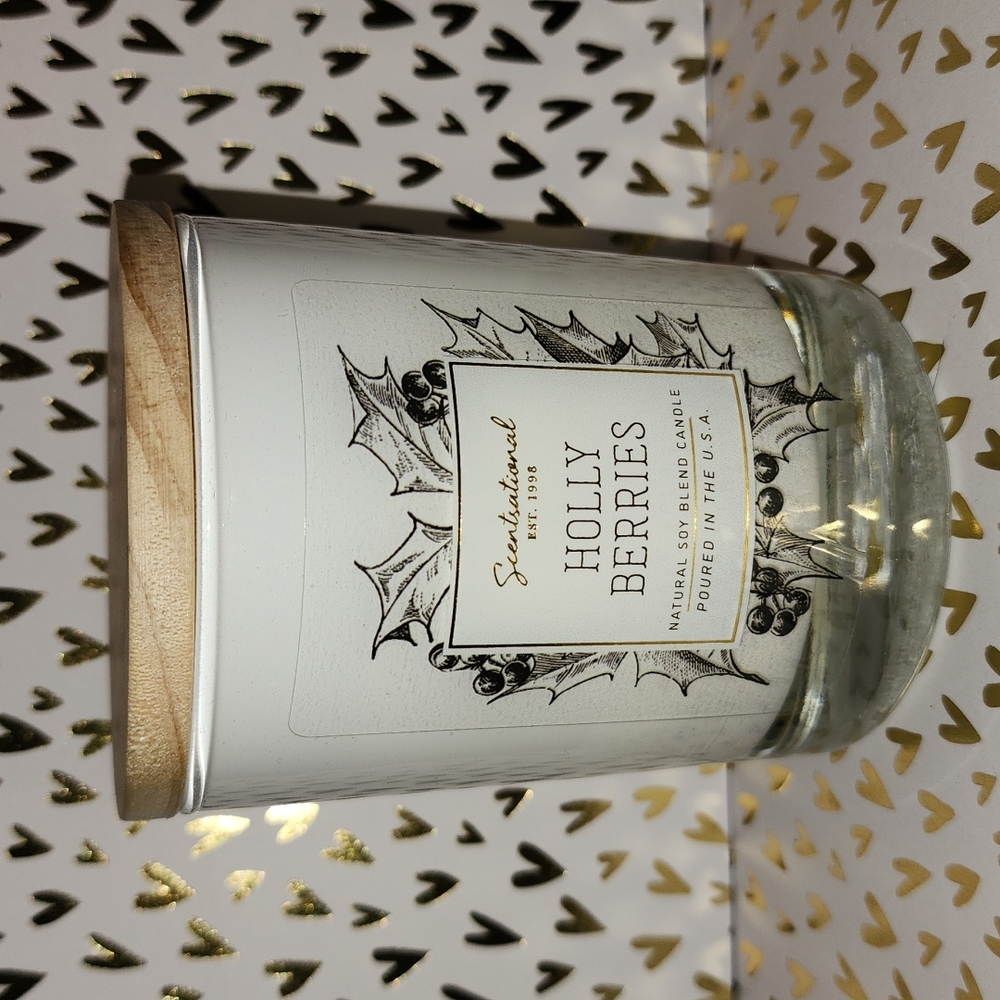 Brand New Scentsational Holly Berries Candle